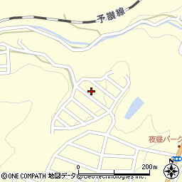 愛媛県大洲市平野町野田2730周辺の地図