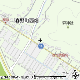 高知県高知市春野町西畑763周辺の地図