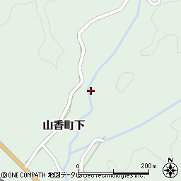 大分県杵築市山香町大字下1422周辺の地図
