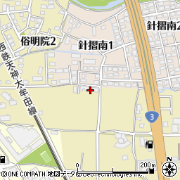 福岡県筑紫野市永岡814周辺の地図
