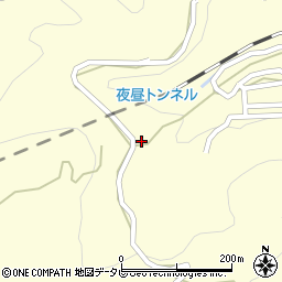 愛媛県大洲市平野町野田2567周辺の地図