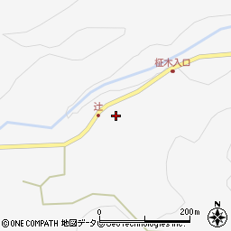 大分県中津市耶馬溪町大字大野1629周辺の地図