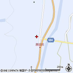 大分県中津市本耶馬渓町跡田607周辺の地図