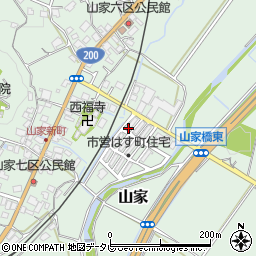 株式会社大運　福岡南営業所周辺の地図