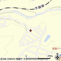 愛媛県大洲市平野町野田2733周辺の地図