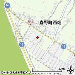 高知県高知市春野町西畑651周辺の地図