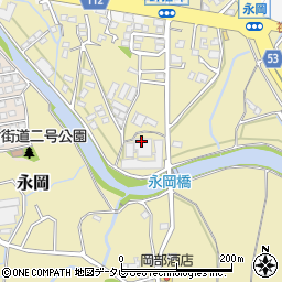 福岡県筑紫野市永岡247周辺の地図