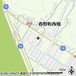 高知県高知市春野町西畑651-2周辺の地図