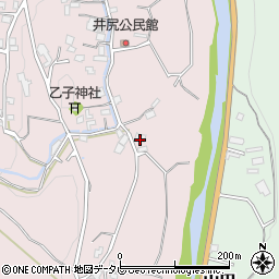 福岡県那珂川市別所80周辺の地図