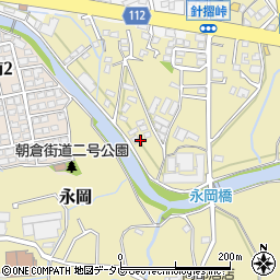 福岡県筑紫野市永岡236周辺の地図