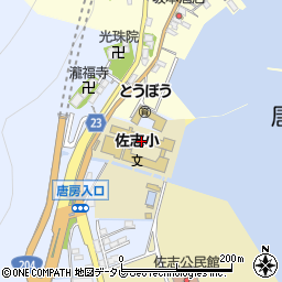 唐津市立佐志小学校周辺の地図
