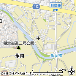 福岡県筑紫野市永岡235周辺の地図