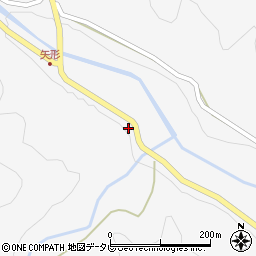 大分県中津市耶馬溪町大字大野1523周辺の地図