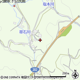 福岡県糸島市二丈鹿家1973周辺の地図