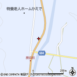 大分県中津市本耶馬渓町跡田523-3周辺の地図