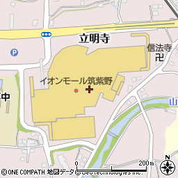 nana’s green tea イオンモール筑紫野店周辺の地図