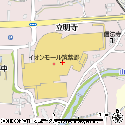 柿安口福堂　イオンモール筑紫野店周辺の地図