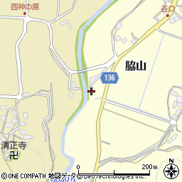 福岡県福岡市早良区脇山2845-13周辺の地図