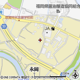 福岡県筑紫野市永岡113周辺の地図