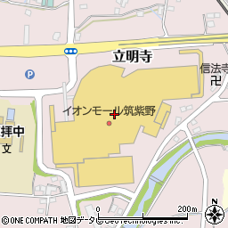 星乃珈琲店イオンモール筑紫野店周辺の地図