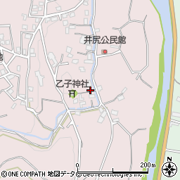 福岡県那珂川市別所486周辺の地図