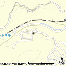 愛媛県大洲市平野町野田593周辺の地図