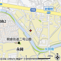 福岡県筑紫野市永岡232周辺の地図