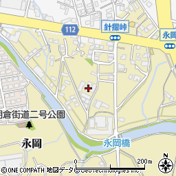 福岡県筑紫野市永岡198周辺の地図