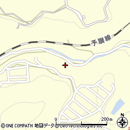 愛媛県大洲市平野町野田2834周辺の地図