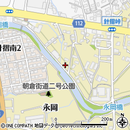 福岡県筑紫野市永岡229周辺の地図