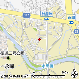 福岡県筑紫野市永岡245周辺の地図