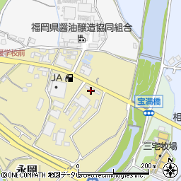 福岡県筑紫野市永岡14周辺の地図
