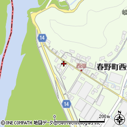 高知県高知市春野町西畑2711周辺の地図