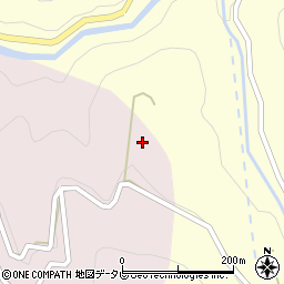 愛媛県大洲市肱川町山鳥坂4477周辺の地図