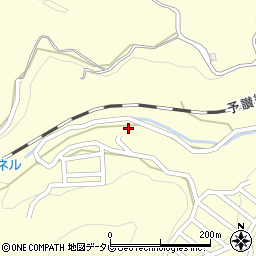 愛媛県大洲市平野町野田2856周辺の地図