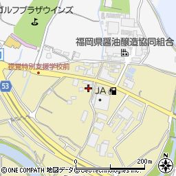 福岡県筑紫野市永岡92周辺の地図