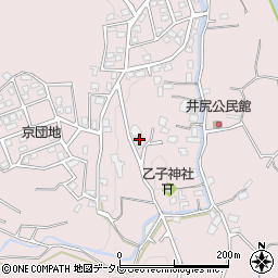福岡県那珂川市別所410-1周辺の地図