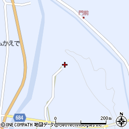 大分県中津市本耶馬渓町跡田1116周辺の地図