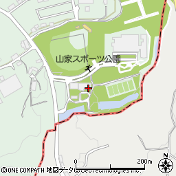 福岡県筑紫野市山家3745-12周辺の地図