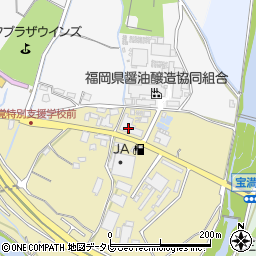 福岡県味噌工業協同組合周辺の地図