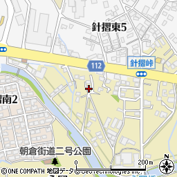 福岡県筑紫野市永岡212周辺の地図