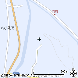 大分県中津市本耶馬渓町跡田1122周辺の地図