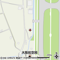 大阪航空局大分空港事務所周辺の地図