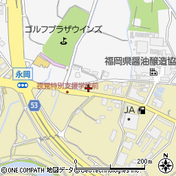 福岡県筑紫野市永岡99周辺の地図