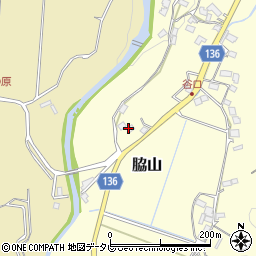 福岡県福岡市早良区脇山2358周辺の地図