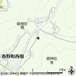 高知県高知市春野町西畑573周辺の地図