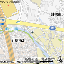 福岡県筑紫野市永岡221周辺の地図
