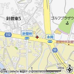 福岡県筑紫野市永岡174周辺の地図