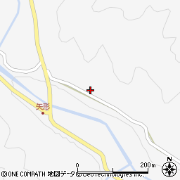 大分県中津市耶馬溪町大字大野2887周辺の地図