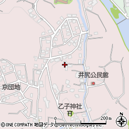 福岡県那珂川市別所455周辺の地図
